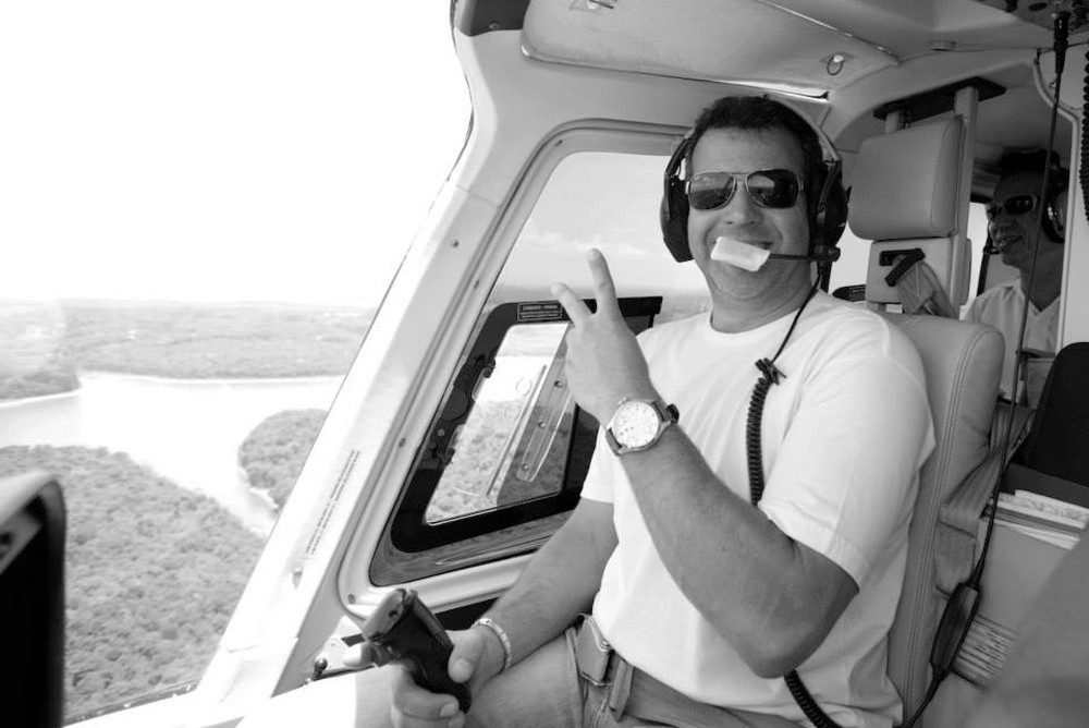 Ronaldo Quattrucci, piloto morto em acidente com Ricardo Boechat — (Foto: Reprodução/Facebook)