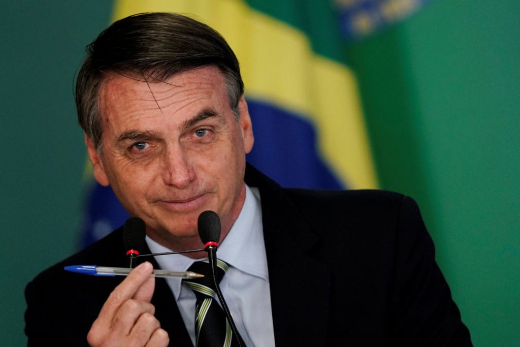 O presidente da República, Jair Bolsonaro (Foto: REUTERS/Ueslei Marcelino)
