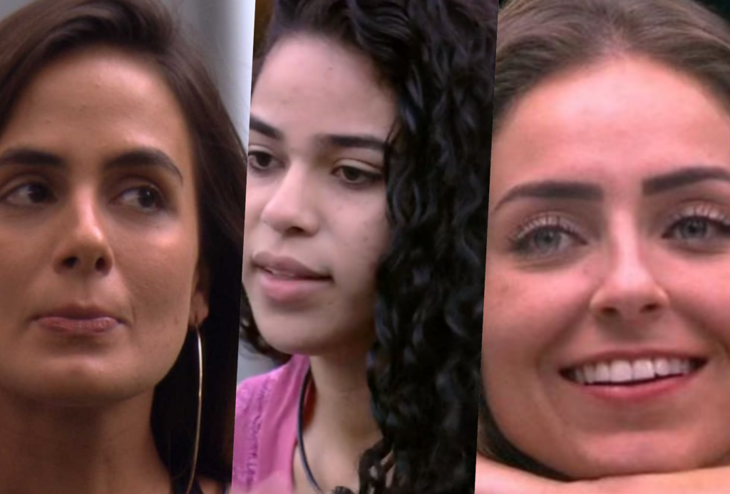Elana, Carol Peixinho e Paula estÃ£o no paredÃ£o do BBB19 da Globo