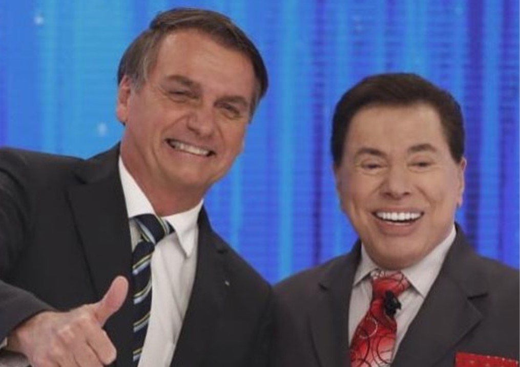 O presidente Jair Bolsonaro ao lado de Silvio Santos (Foto: Reprodução/Instagram)