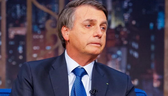 Jair Bolsonaro é crítico da grande imprensa, à exceção do SBT, Record e da Jovem Pan (Foto: Gabriel Cardoso/SBT)