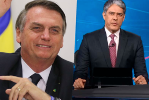 William Bonner é âncora do Jornal Nacional da Globo e se posicionou em relação a Bolsonaro