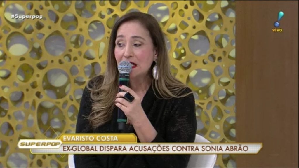 Sonia Abrão dispara contra Evaristo Costa a Luciana Gimenez (Foto: Reprodução)