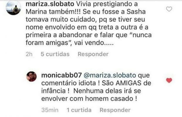 Empresária de Xuxa fez insinuações sobre Marina Ruy Barbosa ao defender Bruna Marquezine (Instagram)