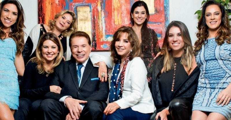 Silvio Santos é oficialmente pai de seis filhas (Foto: Reprodução)