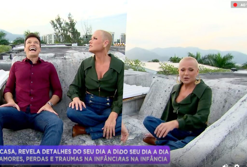 Xuxa abriu o jogo sobre teste do sofá na Globo para Rodrigo Faro na Record