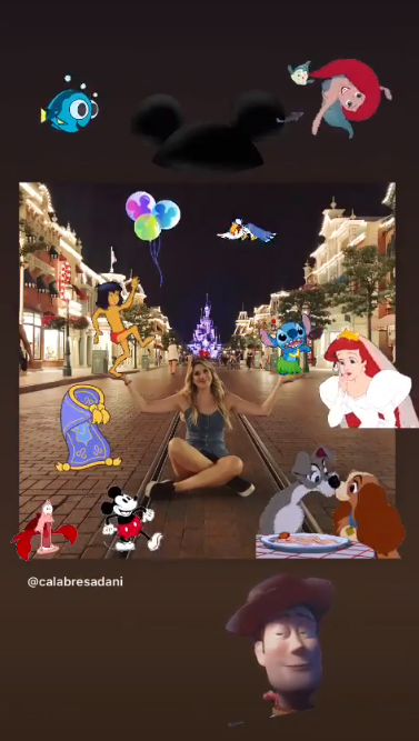 Dani Calabresa mostra viagem na Disney (Foto: Reprodução/ Instagram)