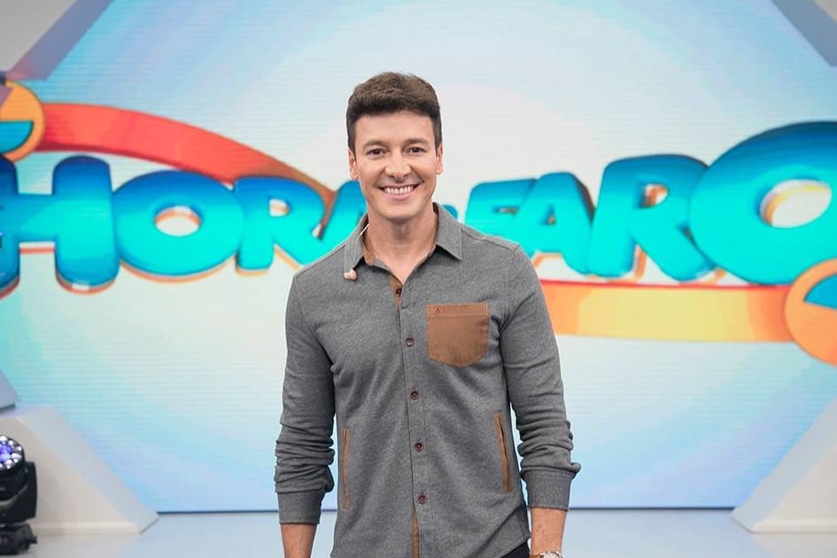 O apresentador Rodrigo Faro alfinetou a Globo (Foto: Divulgação)