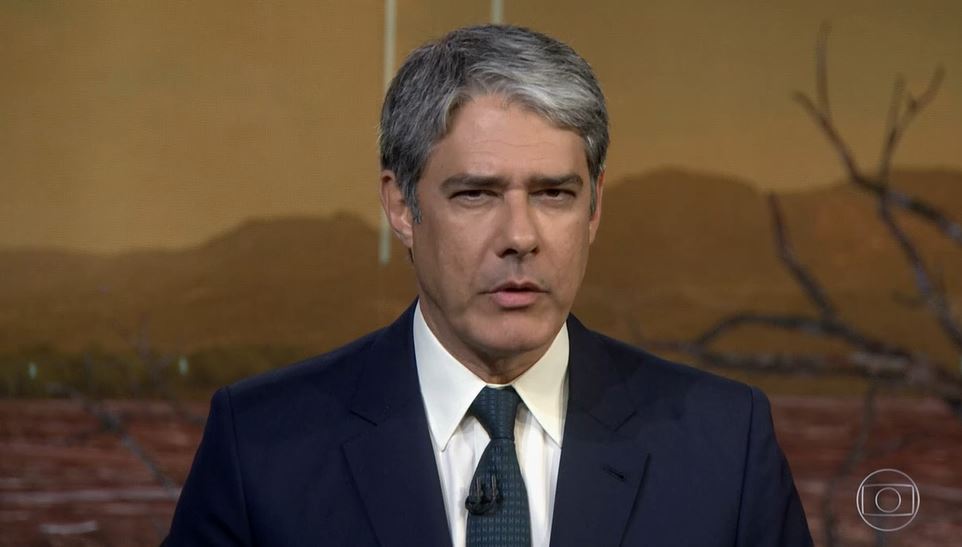 O apresentador do Jornal nacional da Globo, William Bonner (Foto: Reprodução/Globoplay)