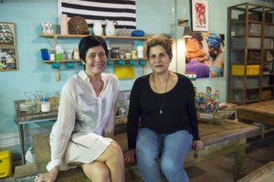 As autoras de Órfãos da Terra, Thelma Guedes e Duca Rachid (Foto: Globo/Estevam Avellar)