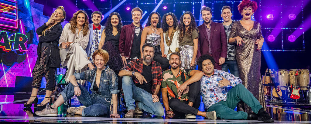 PopStar com Taís Araújo não estreia ao vivo, coloca participantes experientes na música e repete jurados técnicos (Reprodução: TV Globo)