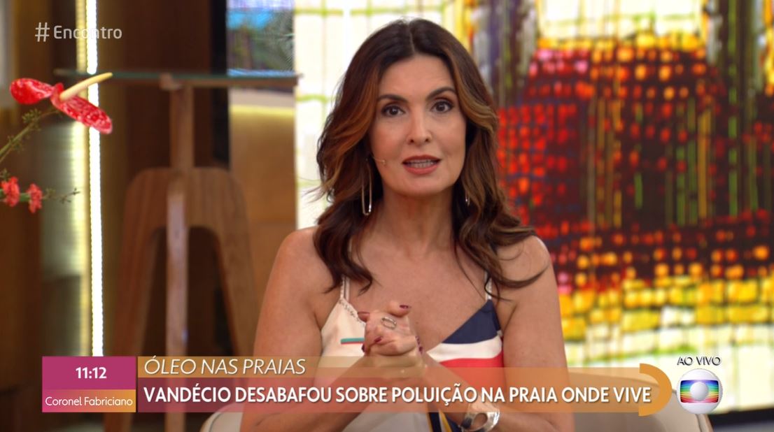 Fátima Bernardes fica desconcertada após convidado atacar programa ao vivo:  