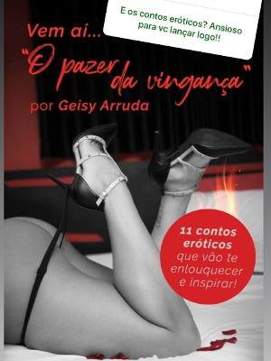 Capa do livro de Geisy Arruda, O Prazer da Vingança. Foto: Reprodução