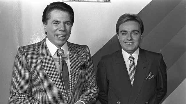 Silvio Santos e Gugu. Foto: Reprodução