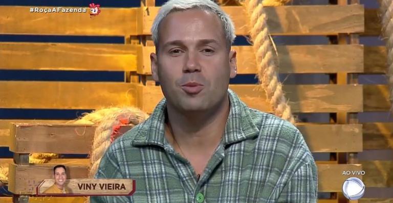 Viny Vieira imita Gugu há anos (Foto: Reprodução/Record TV)
