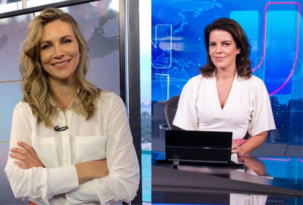 Anne Lootterman cuidava da meteorologia das duas edições do RJTV na Globo e deixou Mariana Gross emocionada em despedida (Foto: Montagem/TV Foco)