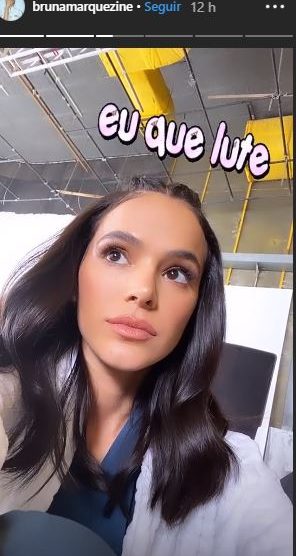 Bruna Marquezine mudou de visual (Foto: Foto/Instagram)