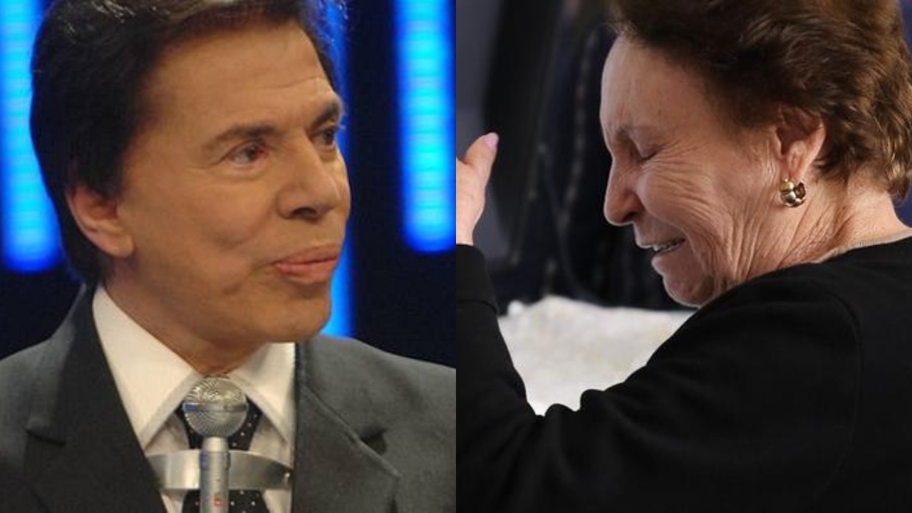 Silvio Santos e dona Maria do Céu (Foto: Divulgação/SBT/Francisco Cepeda e Thiago Duran/AgNews)