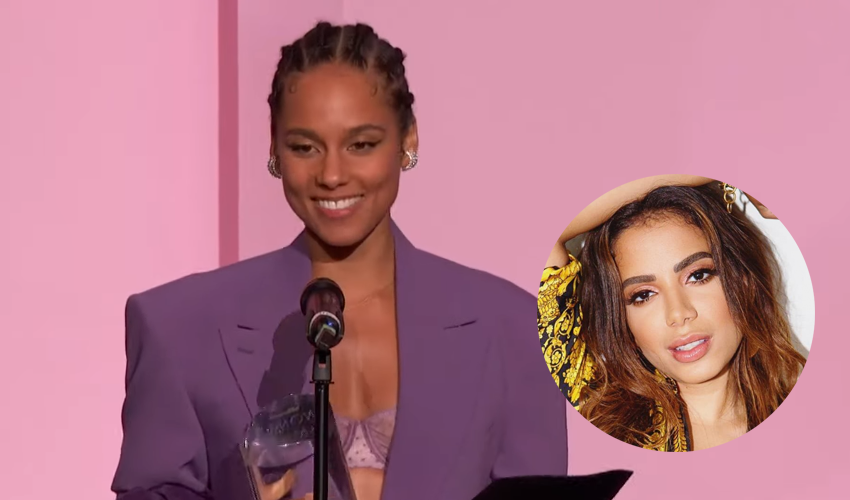 Alicia Keys cita nome de Anitta durante discurso no Billboard e detalhes impressionam (Foto: Reprodução)