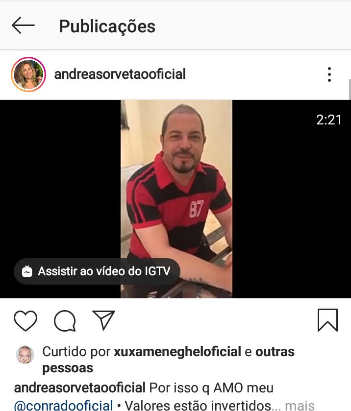 Xuxa curte postagem que enaltece Jair Bolsonaro (Foto: Reprodução)