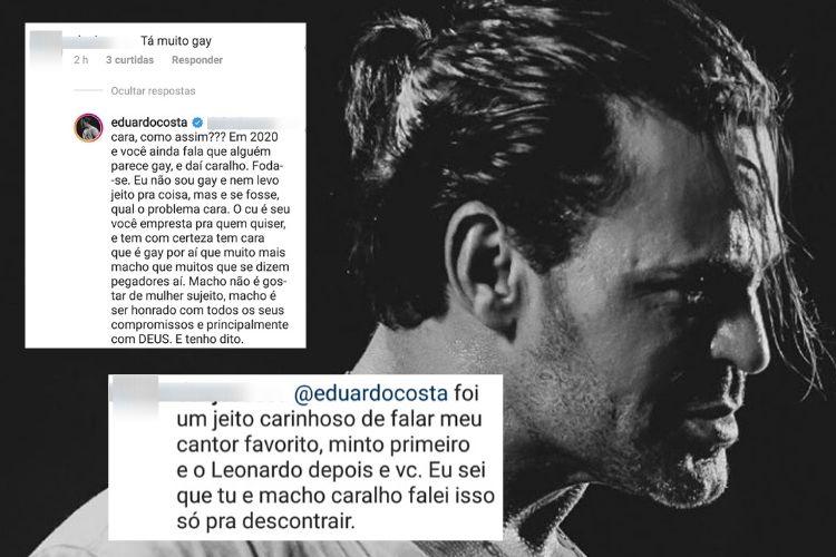 Eduardo Costa falou sobre sua sexualidade (Foto: Reprodução/ Instagram)