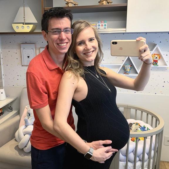 Ex-Chiquititas Marina Belluzzo está grávida do primeiro filho, Theo Foto:Instagram