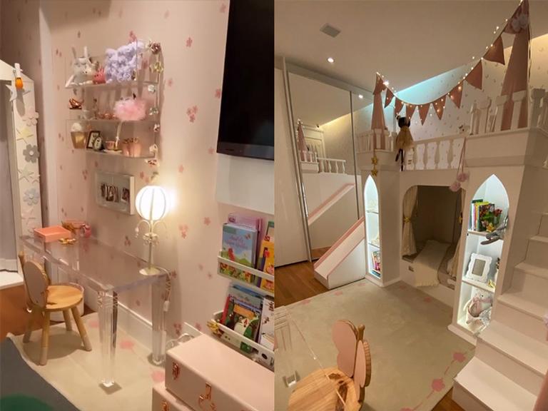 Deborah Secco choca ao mostrar decoração luxuosa do quarto da filha (Foto: Instagram)