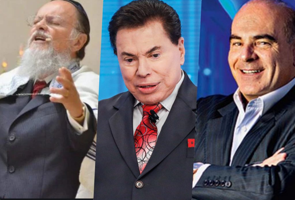 Edir Macedo, Silvio santos e Marcelo de Carvalho são donos respectivamente da Record, SBT e RedeTV! (Foto reprodução) Globo e Band