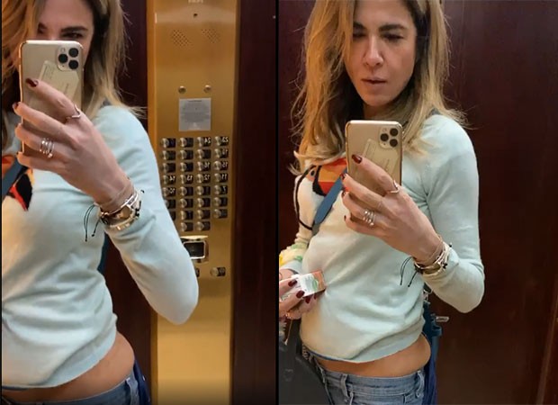 Luciana Gimenez exibiu umas fotos de seu corpo com algumas 'gordurinhas' (Foto: Reprodução/ Instagram)