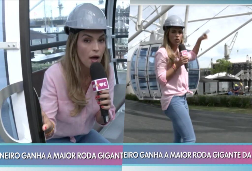 Ana Maria Braga durante o Mais Você da Globo ficou visivelmente incomodada com repórter (Foto reprodução)