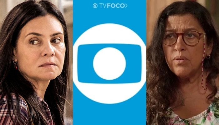 Adriana Esteves e Regina Casé, protagonistas de Amor de Mãe; elenco teve reviravolta em contrato com a Globo (Foto: Reprodução/Globo)